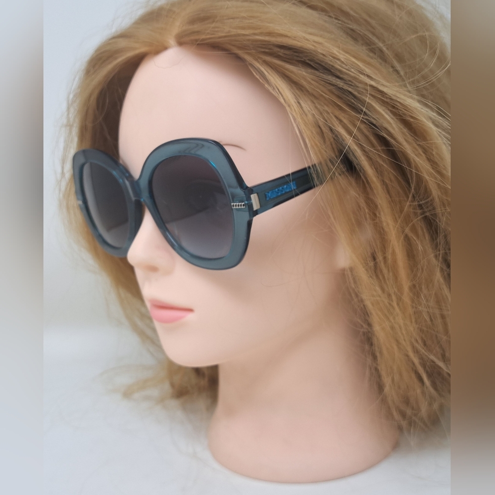 Missoni Women's Sunglasses Dark Green Transparent Butterfly MIS 0048/S 52-21-145 - Picture 10 of 15